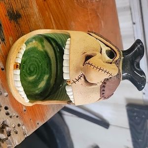 Decker ugly face pottery